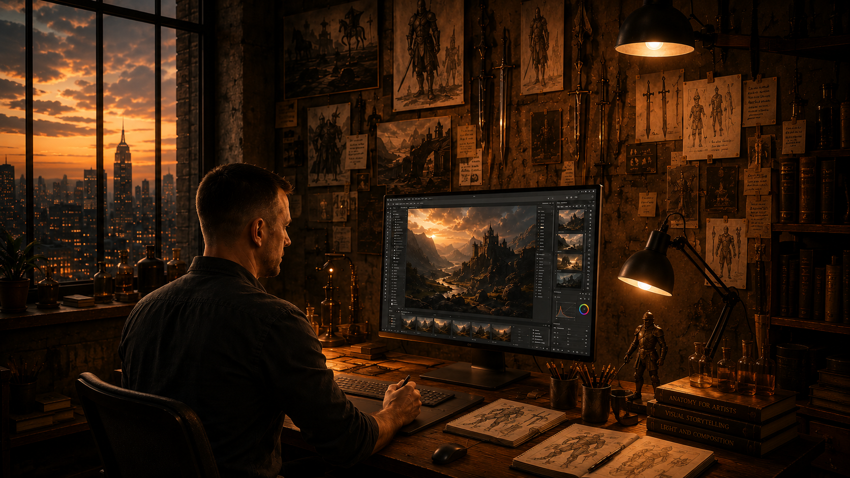 Refining the visual details of a project